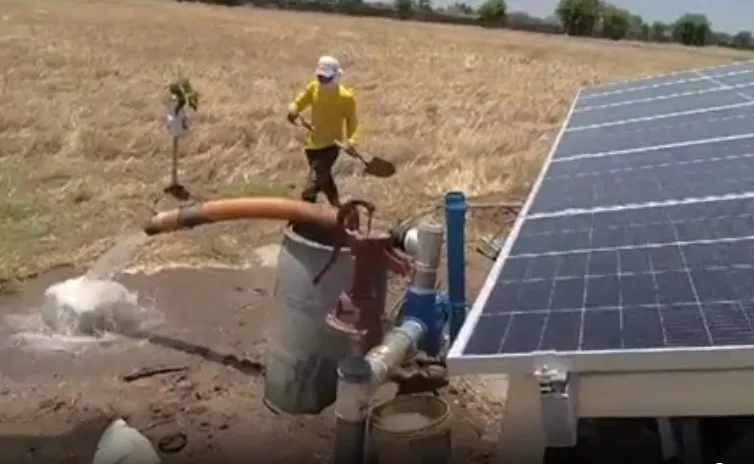 Customer Testimonial: Handuro pumps powerfully save drought-stricken farmland