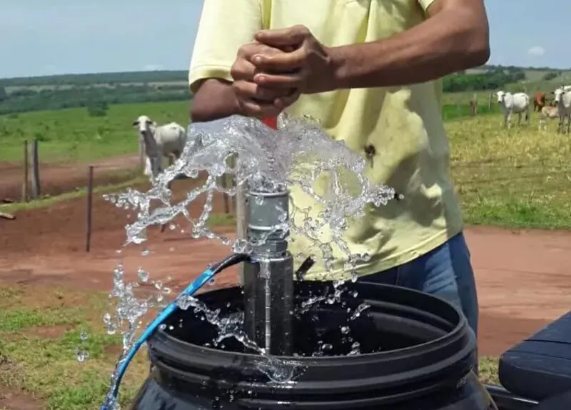 Photovoltaic water pump in Burkina Faso