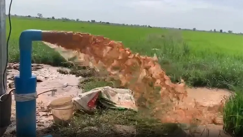 汉德交直流泵 落地柬埔寨稻田灌溉