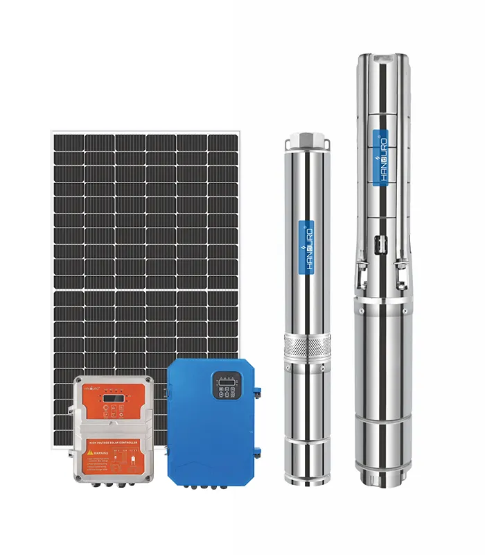AC/DC Solar Submersible Pump